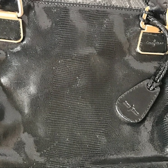 Cole Haan Hayden Kendra Snakeskin Tote Handbag - Picture 15 of 16